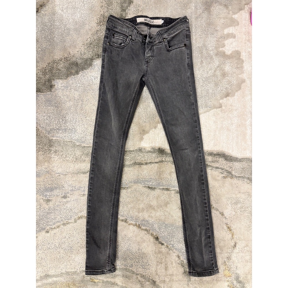 Melville Dusty Gray/Black skinny jeans size 40